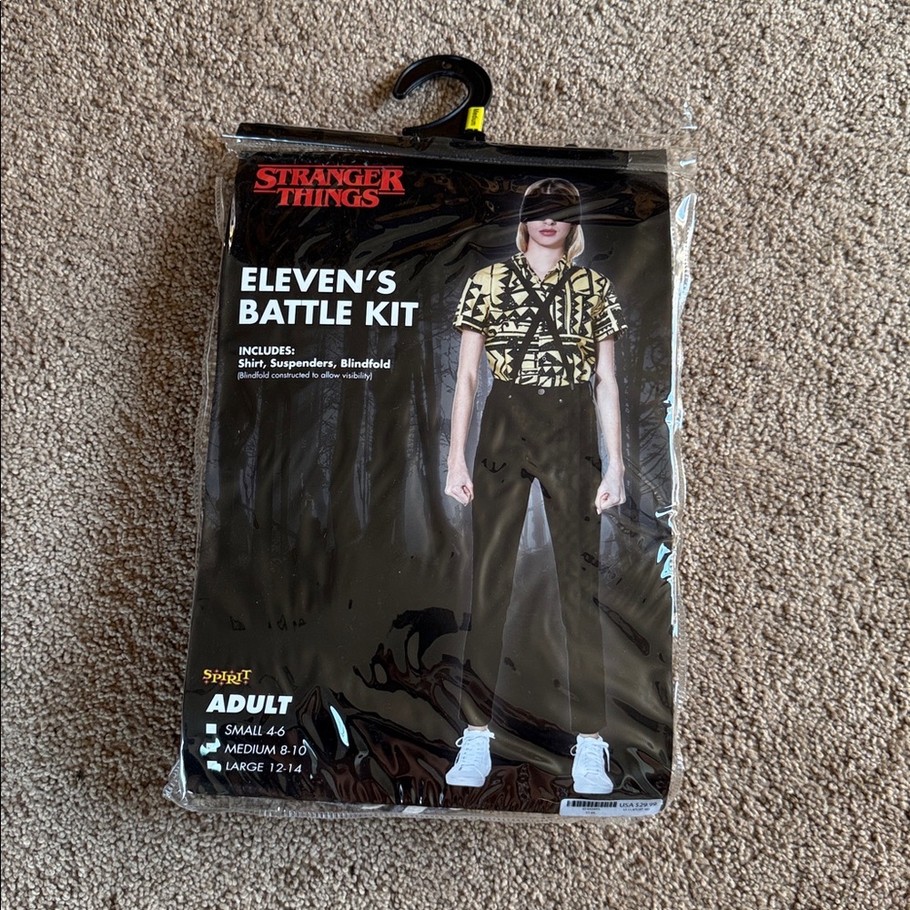 Stranger Things Eleven's Battle Kit Costume